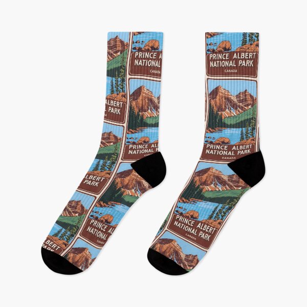 Item preview, Prince Albert National Park Canada Vintage Travel Tourism  designed and sold by TravelersGems.