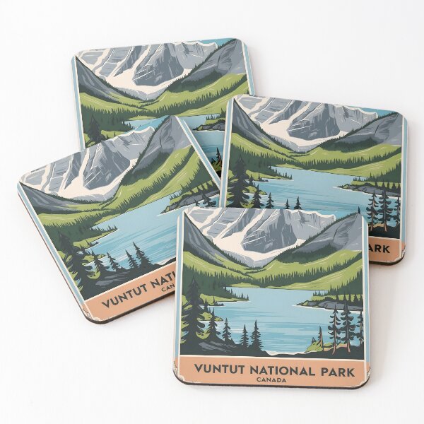 Item preview, Vuntut National Park Canada Vintage Travel Tourism  designed and sold by TravelersGems.