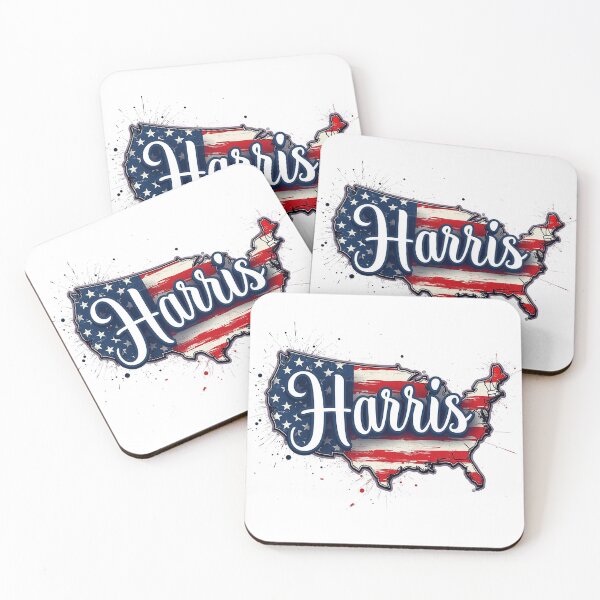 Item preview, Harris American flag theme  designed and sold by smallcatvn.