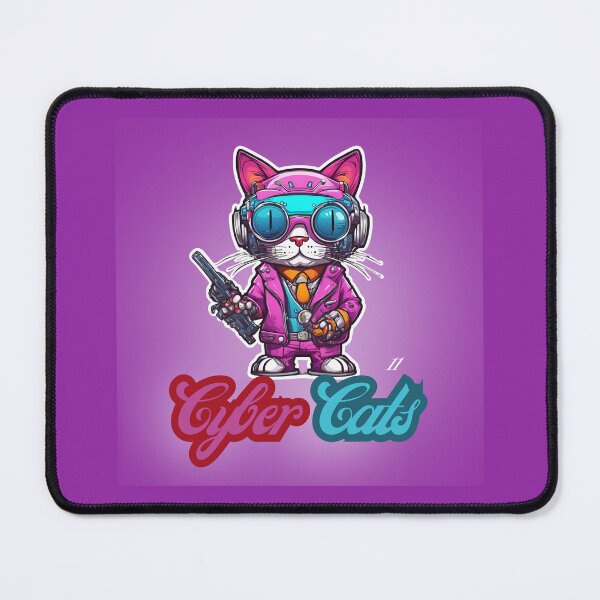 Item preview, Cyber Cats - Cyber Cat 11 designed and sold by Monika Turemka.
