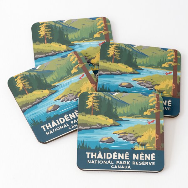 Item preview, Thaidene Nene National Park Canada Vintage Travel Tourism  designed and sold by TravelersGems.