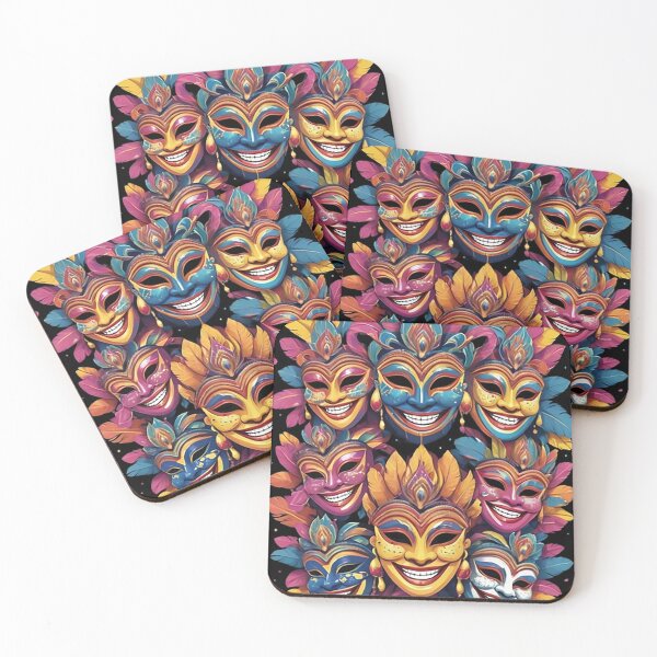Item preview, Smiling Masks designed and sold by likbatonboot.