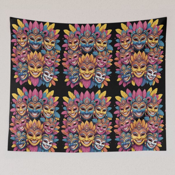 Item preview, Smiling Masks designed and sold by likbatonboot.