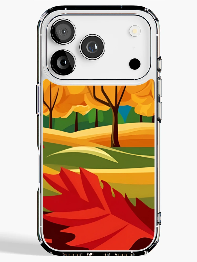 Thumbnail 1 of 5, iPhone Case, Autumn Trees designed and sold by R3FDesign.