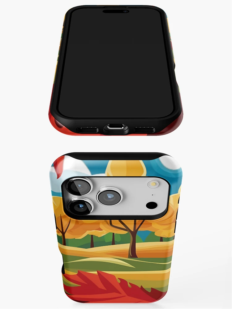 Thumbnail 3 of 4, iPhone Case, Autumn Trees designed and sold by R3FDesign.