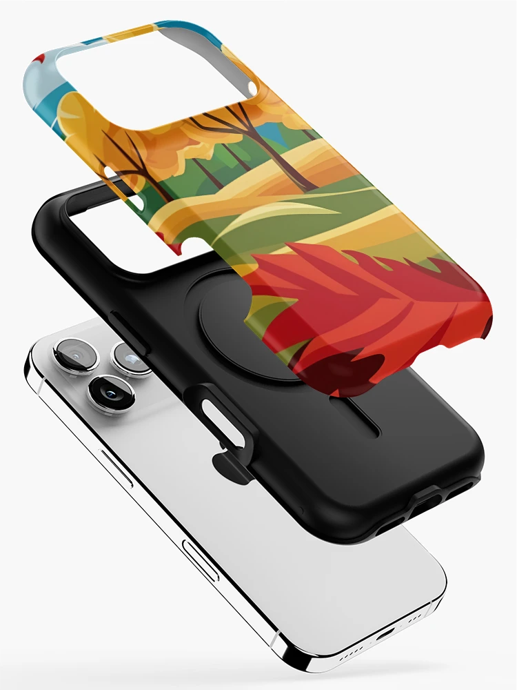 Thumbnail 2 of 4, iPhone Case, Autumn Trees designed and sold by R3FDesign.