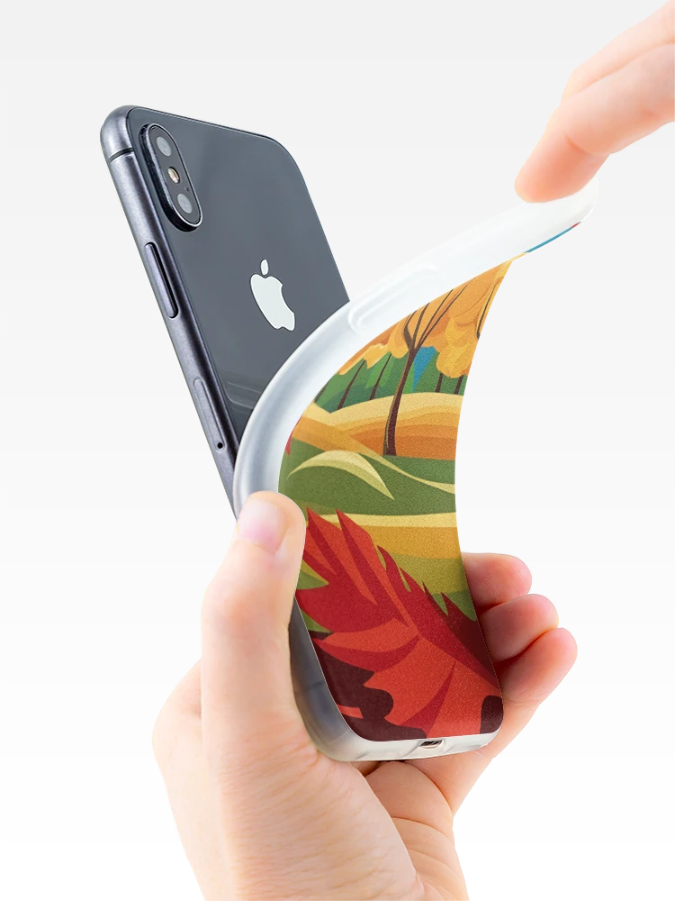 Thumbnail 4 of 5, iPhone Case, Autumn Trees designed and sold by R3FDesign.