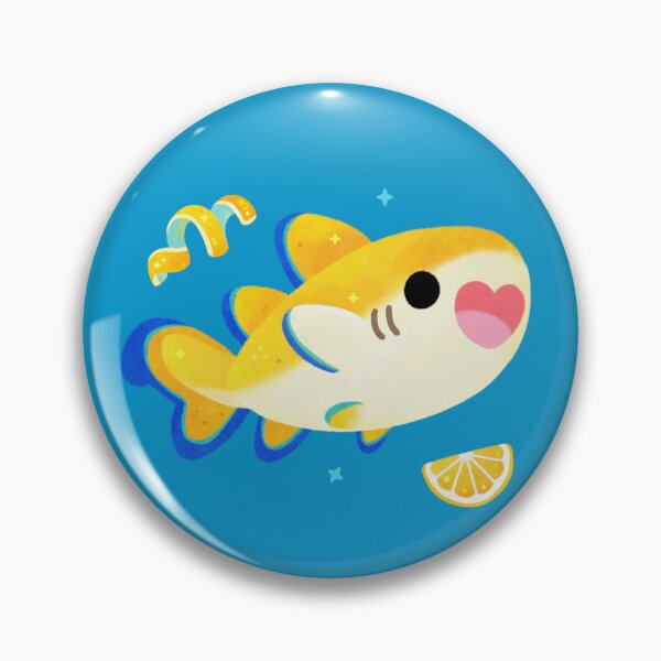 Item preview, Lemon shark and friends - dark designed and sold by pikaole.