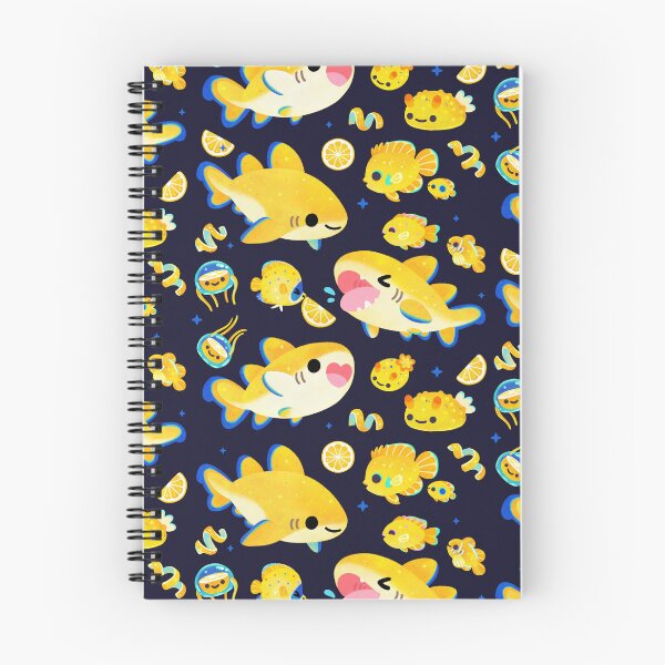 Item preview, Lemon shark and friends - dark designed and sold by pikaole.