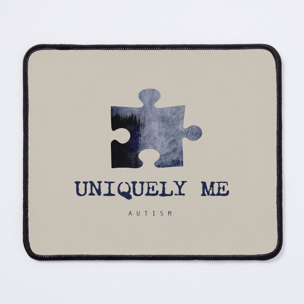 Item preview, Autism Uniquely Me - Indigo © designed and sold by TammySwarek.