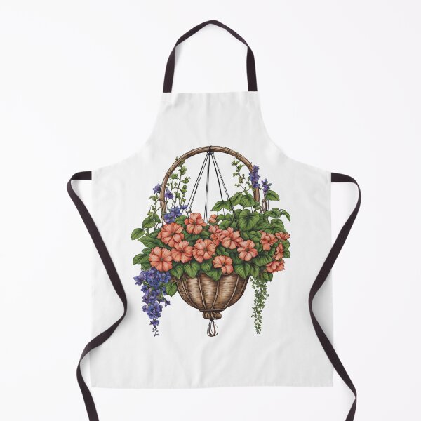 Item preview, Colorful Flowers Basket designed and sold by Creastore.