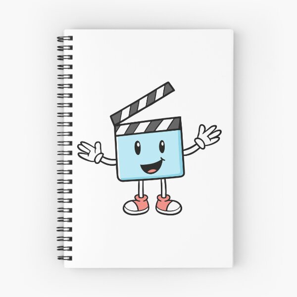 Item preview, Movie clapper board mascot with waving hand designed and sold by rasagamastore.