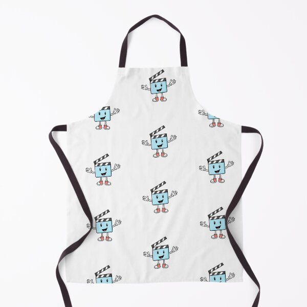 Item preview, Movie clapper board mascot with waving hand designed and sold by rasagamastore.