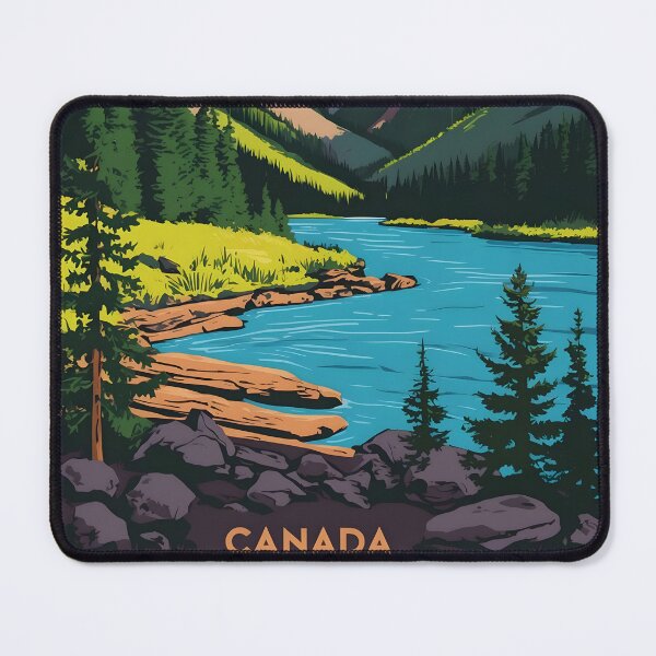 Item preview, Kootenay National Park Canada Vintage Travel Tourism designed and sold by TravelersGems.