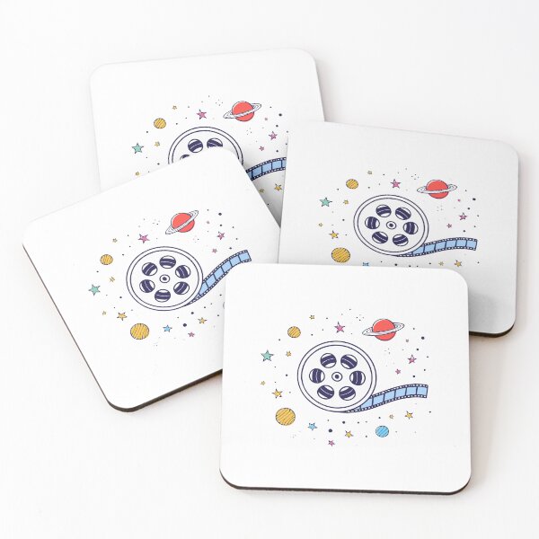 Item preview, Illustration of movie reel universe designed and sold by rasagamastore.