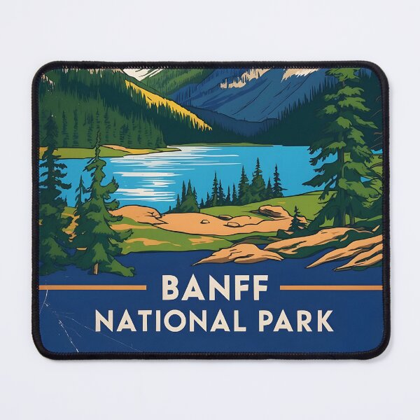 Item preview, Banff National Park Canada Vintage Travel Tourism designed and sold by TravelersGems.