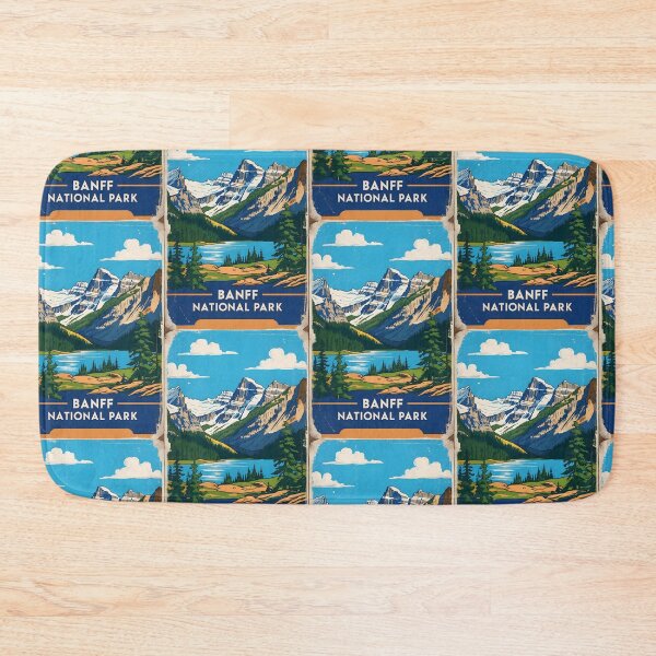 Item preview, Banff National Park Canada Vintage Travel Tourism  designed and sold by TravelersGems.