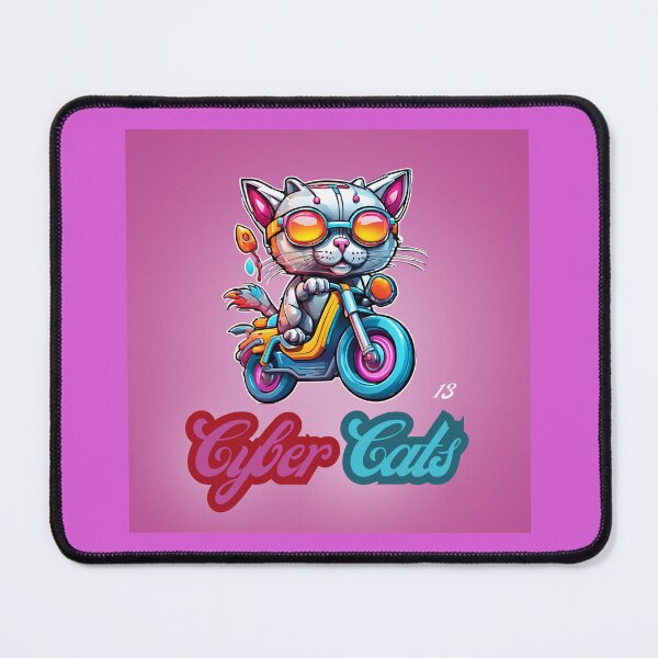 Item preview, Cyber Cats - Cyber Cat 13 designed and sold by Monika Turemka.