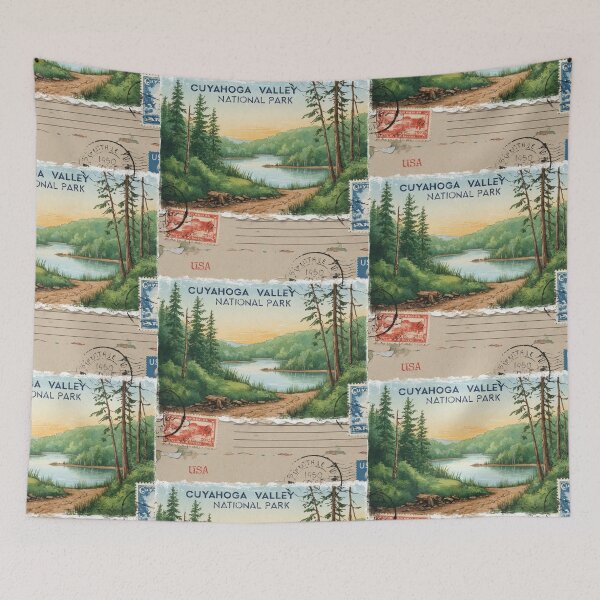 Item preview, Cuyahoga Valley National Park Postcard Vintage Retro Travel designed and sold by TravelPostcardGems.