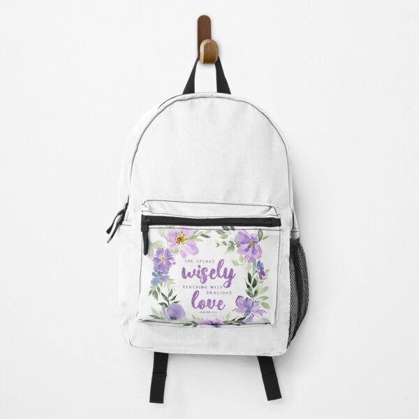 Item preview, Proverbs 31:26 She Speaks Wisely Teaching With Gracious Love- Lillac designed and sold by amazingjoy.
