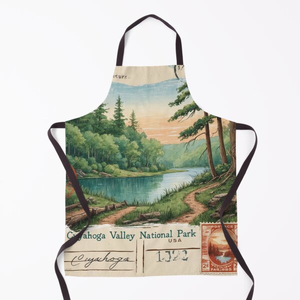 Item preview, Cuyahoga Valley National Park Postcard Vintage Retro Travel designed and sold by TravelPostcardGems.