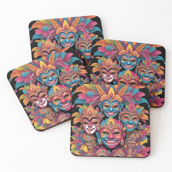 Item preview, Smiling Masks designed and sold by likbatonboot.