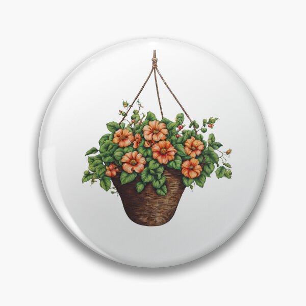 Item preview, Hanging Flowers Basket designed and sold by Creastore.