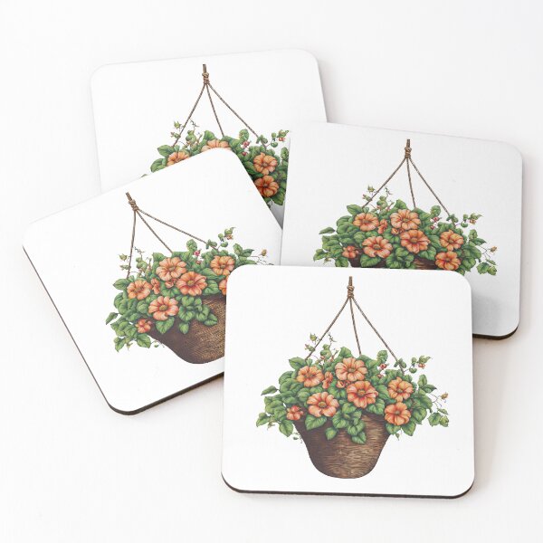 Item preview, Hanging Flowers Basket designed and sold by Creastore.