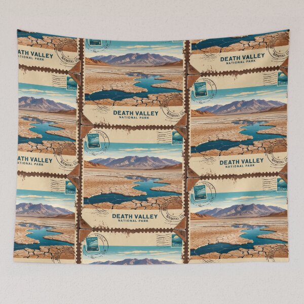 Item preview, Death Valley National Park Postcard Vintage Retro Travel designed and sold by TravelPostcardGems.