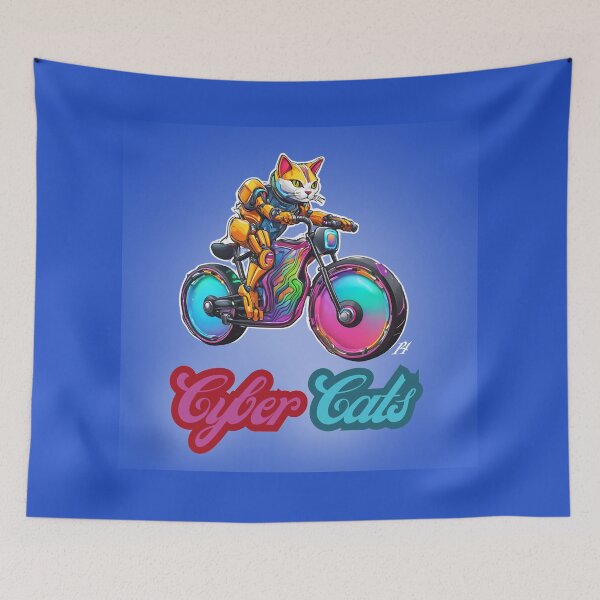 Item preview, Cyber Cats - Cyber Cat 14 designed and sold by Monika Turemka.
