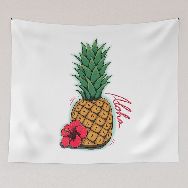 Item preview, Aloha Pineapple! designed and sold by Against the Current Art.