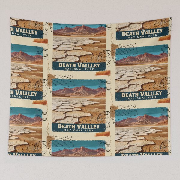 Item preview, Death Valley National Park Postcard Vintage Retro Travel designed and sold by TravelPostcardGems.