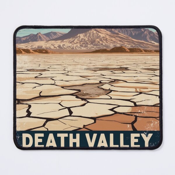 Item preview, Death Valley National Park Postcard Vintage Retro Travel designed and sold by TravelPostcardGems.