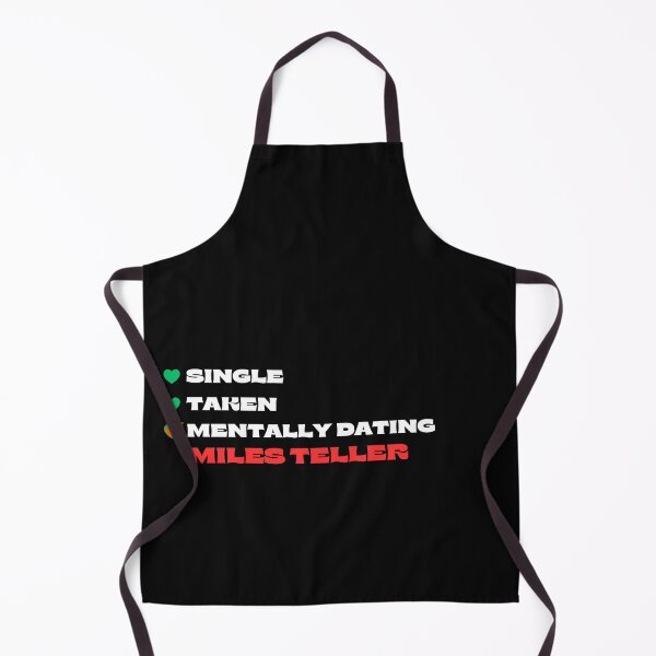 Item preview, Mentally Dating Miles Teller - White Fonts designed and sold by Itsheartshop.