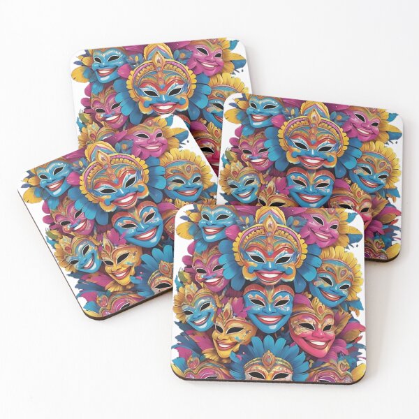 Item preview, Smiling Masks designed and sold by likbatonboot.