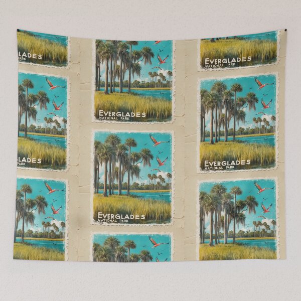 Item preview, Everglades National Park Postcard Vintage Retro Travel designed and sold by TravelPostcardGems.
