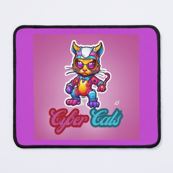 Item preview, Cyber Cats - Cyber Cat 15 designed and sold by Monika Turemka.