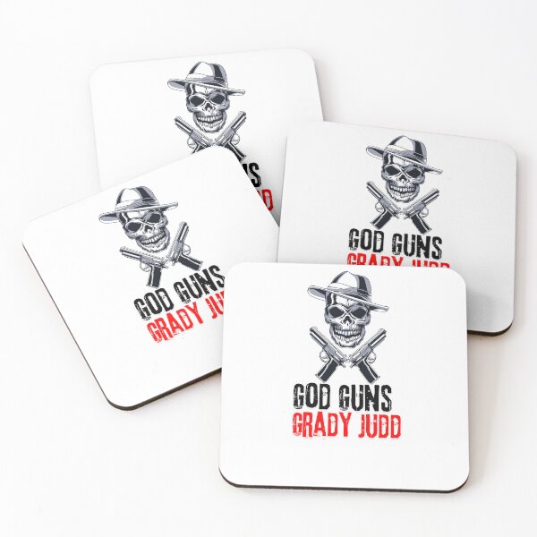 Item preview, god guns grady judd designed and sold by StickerFusion.