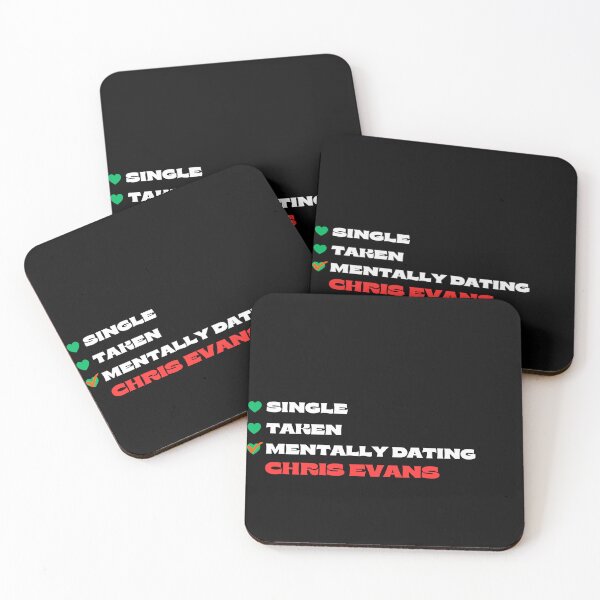 Item preview, Mentally Dating Chris Evans - White Fonts designed and sold by Itsheartshop.