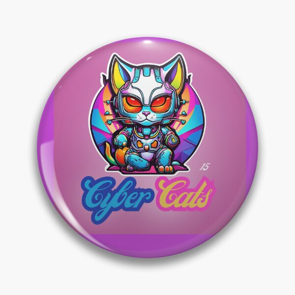 Item preview, Copy of Cyber Cats - Cyber Cat 15 designed and sold by Monika Turemka.