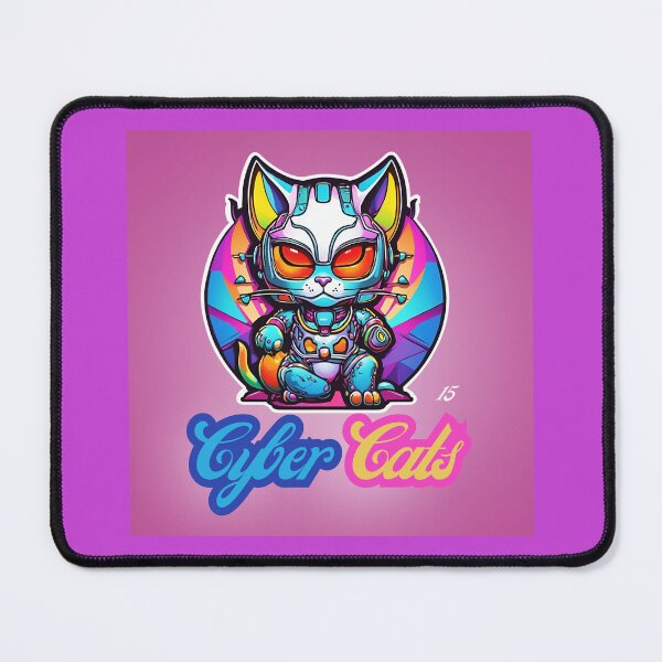 Item preview, Copy of Cyber Cats - Cyber Cat 15 designed and sold by Monika Turemka.