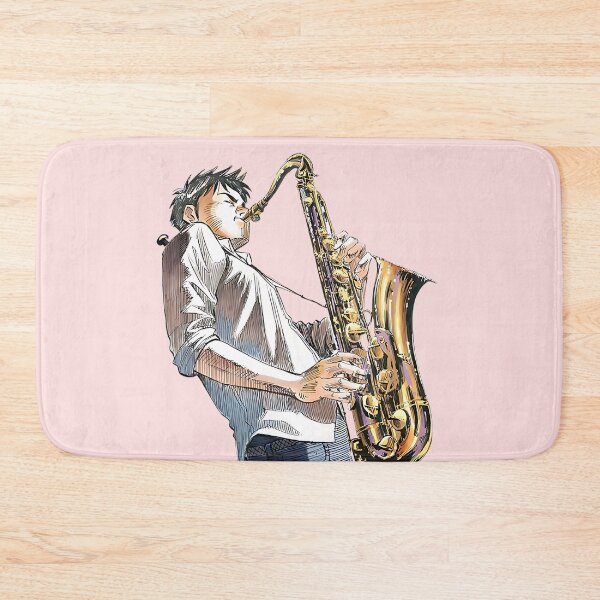 Item preview, Blue Giant - Dai Playing Saxophone designed and sold by ForevFantasy.