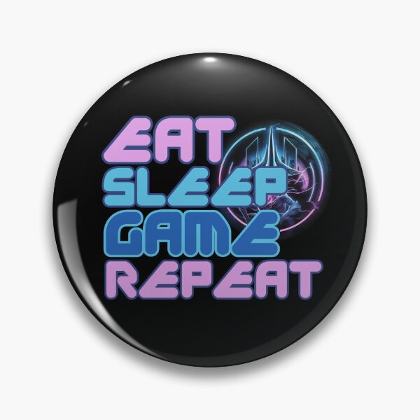 Item preview, EAT SLEEP GAME REPEAT true gaming fanatic sim racer design designed and sold by Jt41.