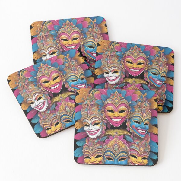 Item preview, Smiling Masks designed and sold by likbatonboot.