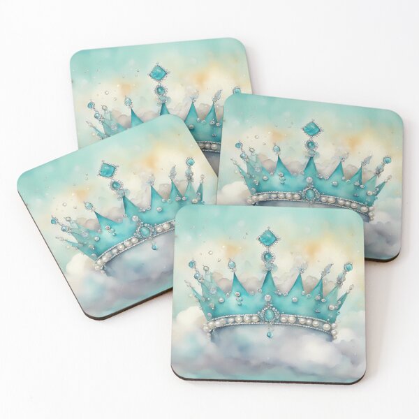 Item preview, Turquoise Crown in Sky designed and sold by CalmnessbyChoice.