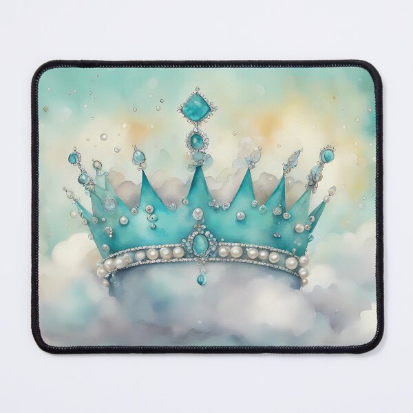 Item preview, Turquoise Crown in Sky designed and sold by CalmnessbyChoice.