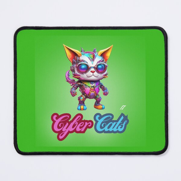 Item preview, Cyber Cats - Cyber Cat 17 designed and sold by Monika Turemka.