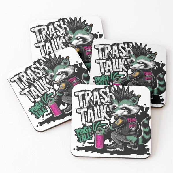 Item preview, Sarcastic Retro-Funny Animals: Punk Rock Attitude designed and sold by UmutK.