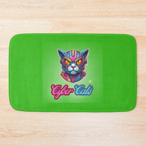 Item preview, Cyber Cats - Cyber Cat 18 designed and sold by Monika Turemka.