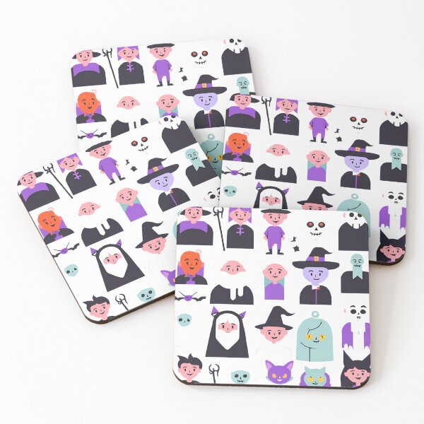 Item preview, Halloween characters  designed and sold by ShopTwentyFour.